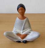 Beeldje Yoga / Meditatie - Hecho en Mexico, Verzamelen, Beelden en Beeldjes, Ophalen of Verzenden, Gebruikt, Mens