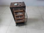 humidor kabinet ebony + elektronisch bevochtigingssysteem +, Ophalen, Zo goed als nieuw, Tabaksdoos of Verpakking
