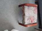 Voetenbankje, Huis en Inrichting, Banken | Voetenbanken en Poefen, Minder dan 50 cm, Gebruikt, 50 tot 75 cm, Ophalen of Verzenden