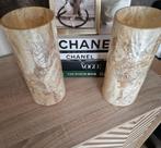 Schelpen vazen sia, Huis en Inrichting, Ophalen, Overige kleuren, Minder dan 50 cm, Glas