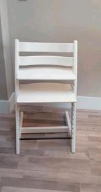 Witte tripp trapp nieuwste model met gliders, Kinderen en Baby's, Kinderstoelen, Ophalen, Zo goed als nieuw, Meegroeistoel