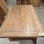 SPOTGOEDKOPE TEAK EETKAMERTAFELBLADEN UIT VOORRAAD !!!, Huis en Inrichting, Tafels | Eettafels, 100 tot 150 cm, Eikenhout, Landelijk, scandinavisch, industrieel