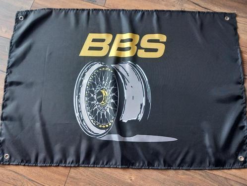 BBS BANNER 60X90 MET BEVESTIGGINGS OGEN, Auto diversen, Wieldoppen, Nieuw, Ophalen of Verzenden