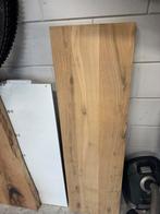 Divese massief eiken bladen 40mm dik gelakt met Skylt, Doe-het-zelf en Verbouw, Hout en Planken, Ophalen, 25 tot 50 mm, Eiken