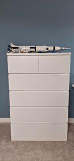 Ikea Malm ladekast 6 lades., Huis en Inrichting, Kasten | Ladekasten, Ophalen, 5 laden of meer, 100 tot 150 cm, 50 tot 100 cm