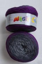 Lammy yarns Magic Colors, 609 grijs/paars, breigaren, Hobby en Vrije tijd, Ophalen of Verzenden, Nieuw, Breien of Haken, Wol of Garen
