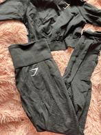 Setje van gymshark xs 34 zwart, Kleding | Dames, Sportkleding, Zwart, Ophalen of Verzenden, Fitness of Aerobics, Maat 34 (XS) of kleiner