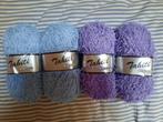 Tahiti Fantasie Brei/Haakgaren paars en blauw/groen, Hobby en Vrije tijd, Ophalen of Verzenden, Nieuw, Breien of Haken, Wol of Garen
