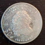 Zilveren 50 Gulden 1989 - Willem & Maria, Postzegels en Munten, Munten | Nederland, Koningin Beatrix, Zilver, Ophalen of Verzenden